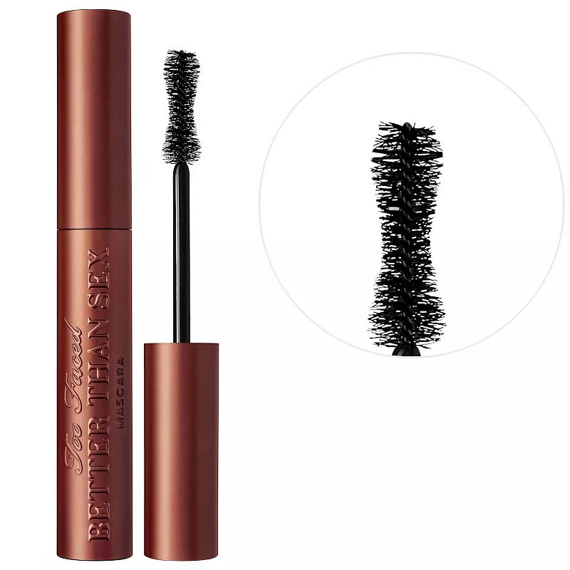 Too Faced Better Than Sex Volumizing & Lengthening Mascara, Size: Standard, Brown | Kohl's
