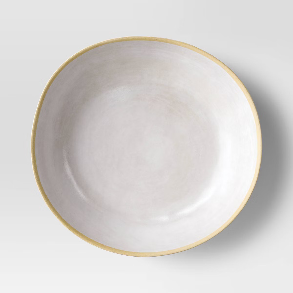 Coastal 92 fl oz Melamine Plastic Serving Bowl Ivory - Threshold™ | Target