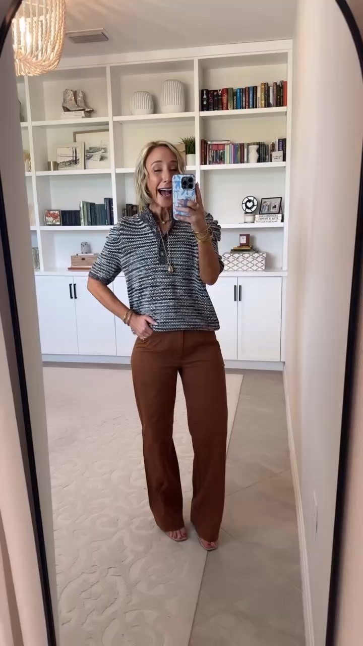#WalmartPartner - new arrivals - all under $28. @Walmart #walmartstyle : Wide Leg Utility Pants - size 0 (runs small). $26.98. 4 colors. * Henley Sweater w/ Puff Sleeves - size XS. $19.98. 3 colors.

#LTKSeasonal #LTKOver40 #LTKPetite
