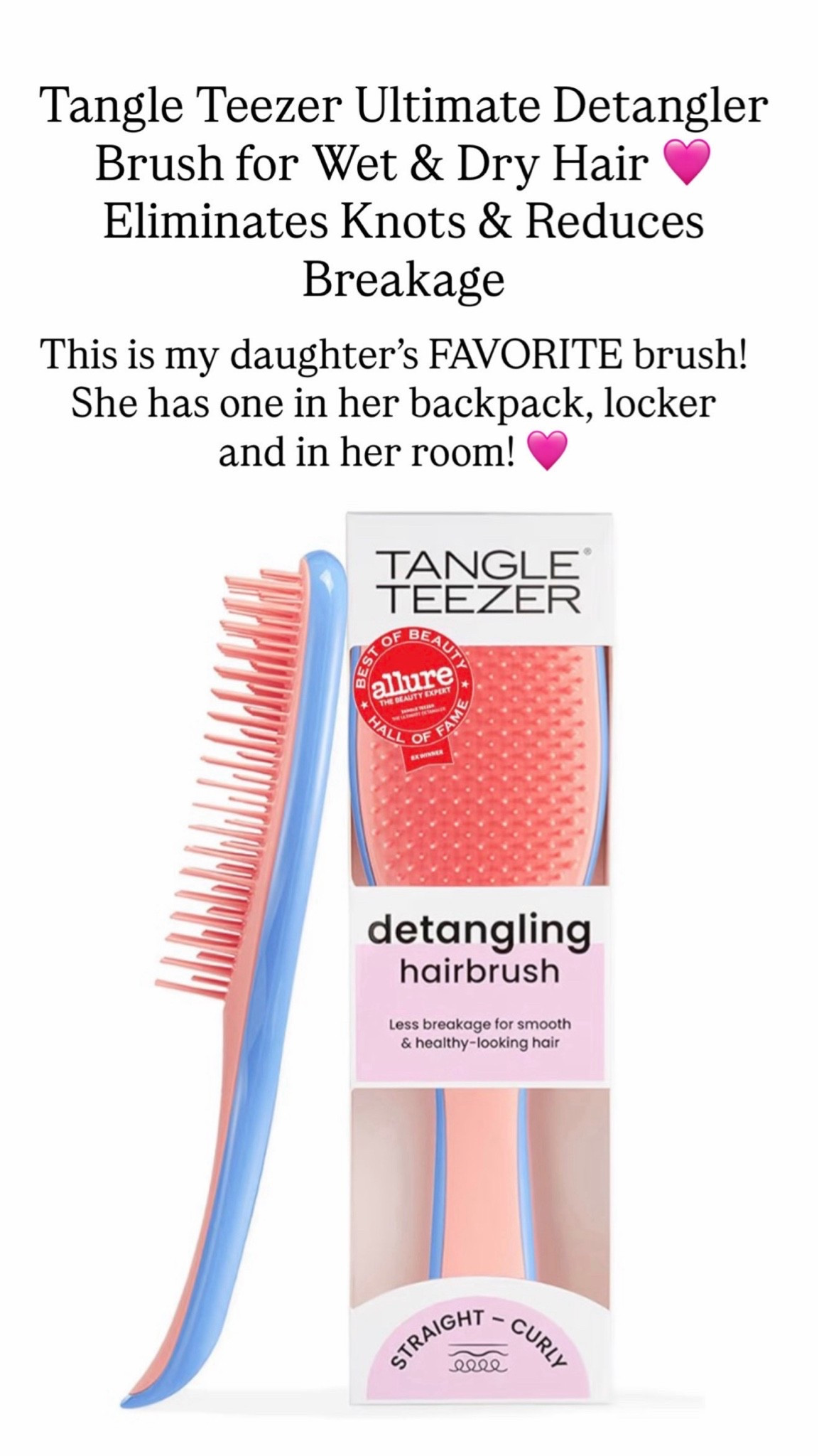 My daughter loves this tangle Teezer brush

#LTKBeauty