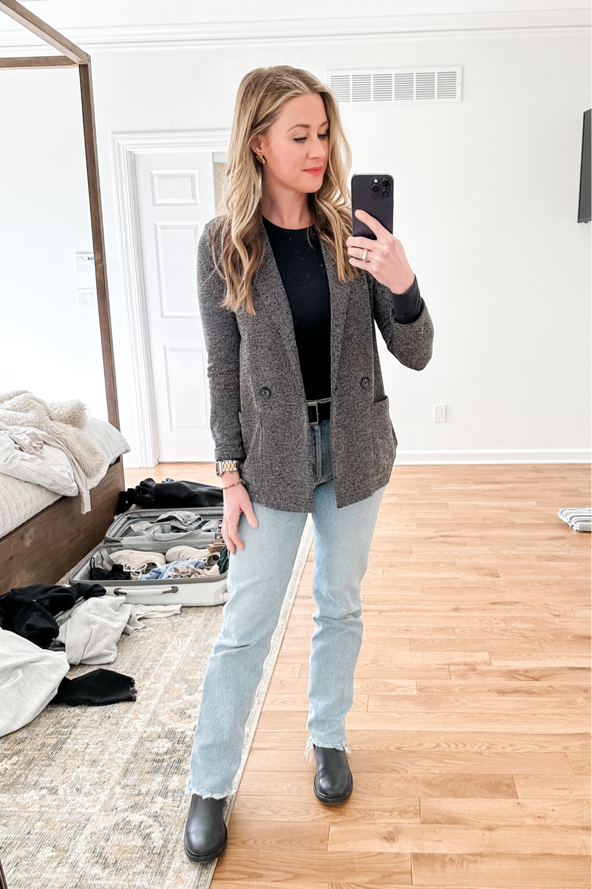 Church outfit 
Jeans and a blazer

#LTKfindsunder100 #LTKfindsunder50 #LTKstyletip