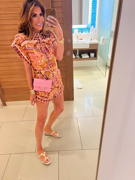Summer outfit, Vacation outfit, Zimmermann, Valentino, Chanel, Emily Ann Gemma 