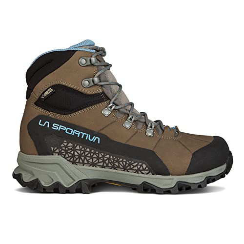 La Sportiva Women's Nucleo High II GTX Hiking Boots, Oak/Topaz, 10.5 | Amazon (US)