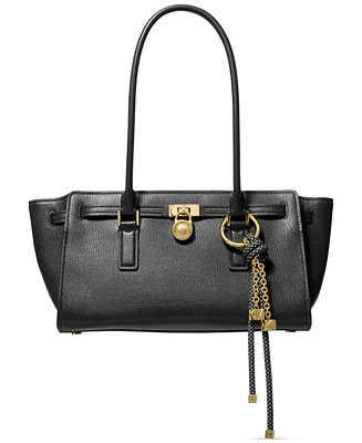 Michael Kors Hamilton Moderne Small Leather Satchel - Macy's | Macy's