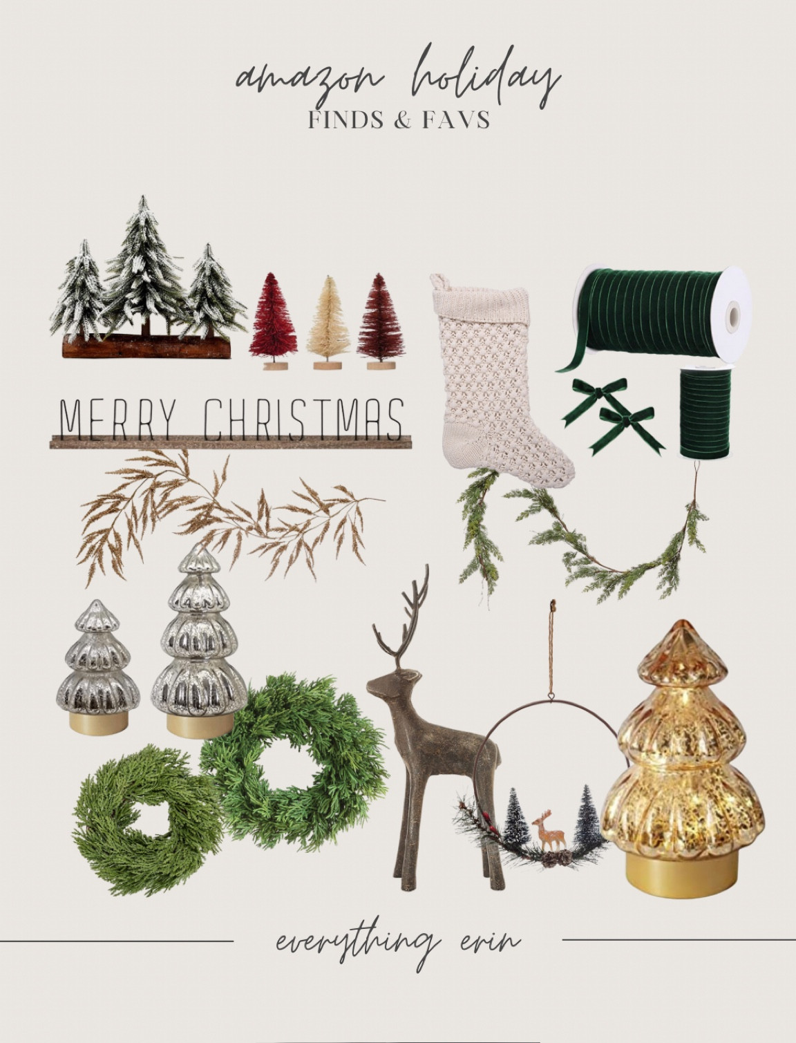 Amazon holiday decor Christmas favorites 

#LTKhome #LTKSeasonal #LTKHoliday