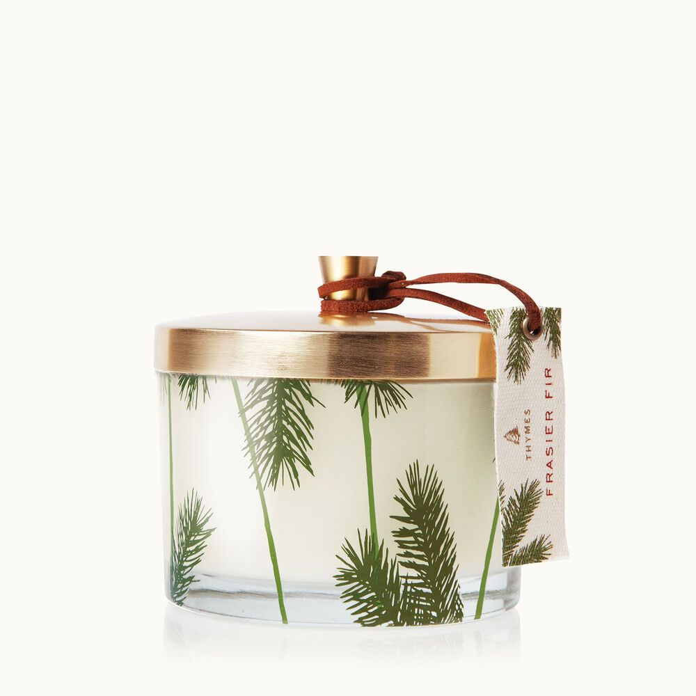 Frasier Fir Pine Needle 3-Wick Candle|Thymes | Thymes