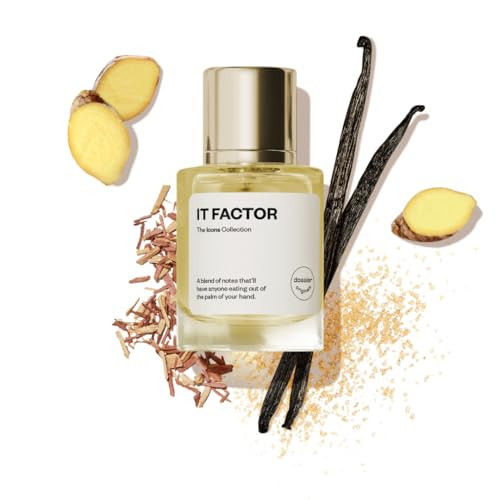 Dossier Originals - IT FACTOR - Eau de Parfum - 50 ML - For Women Men Unisex - Long-lasting Perfume Crafted in France - Vegan - Pure Infused - Perfume Spray | Amazon (US)