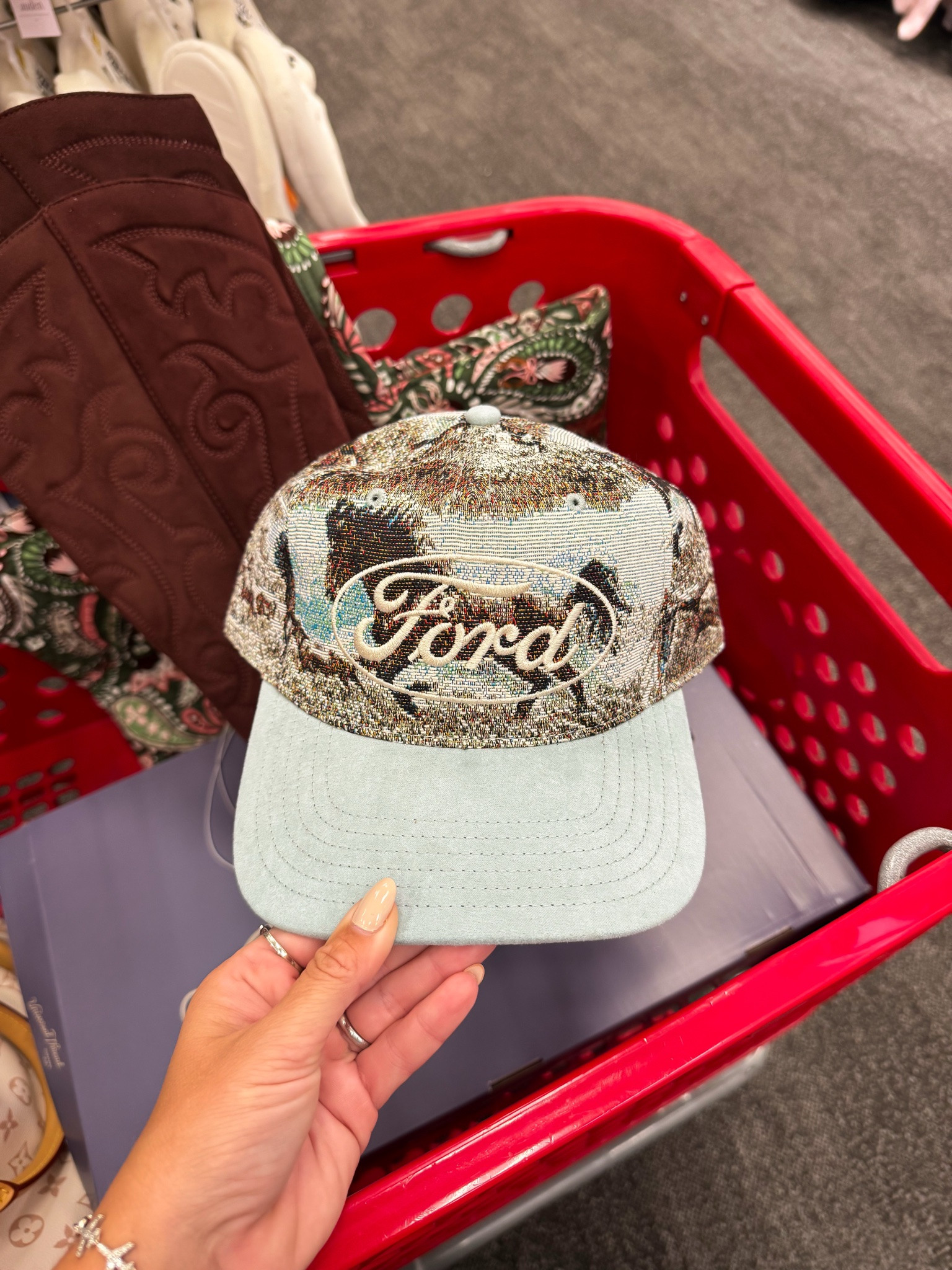 Love the horse print on this hat!

#LTKgrwm #LTKootd #LTKdayinmylife