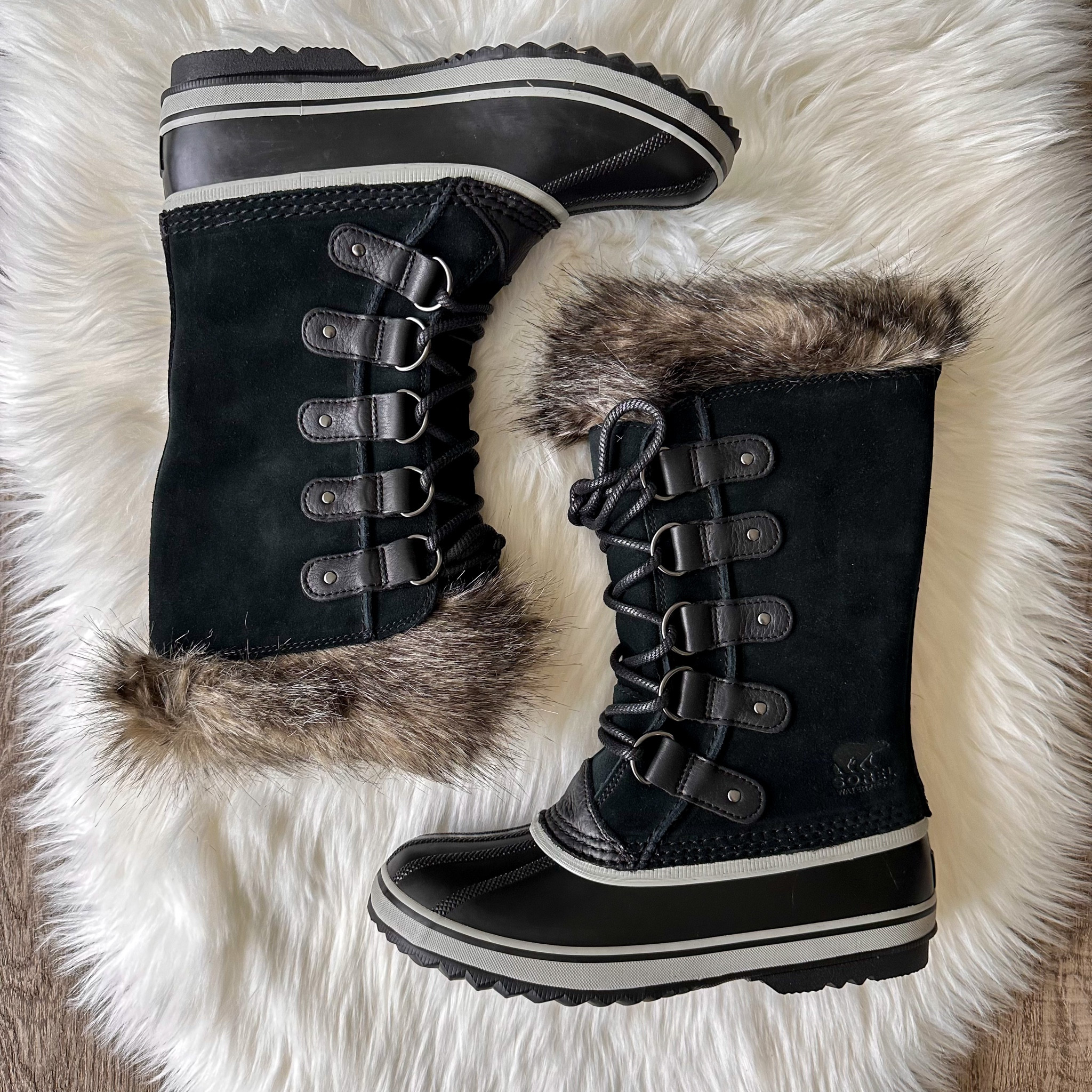 Joan of Arctic Faux Fur Waterproof Snow Boot