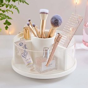 Wood & Acrylic Storage Spinner | Pottery Barn Teen