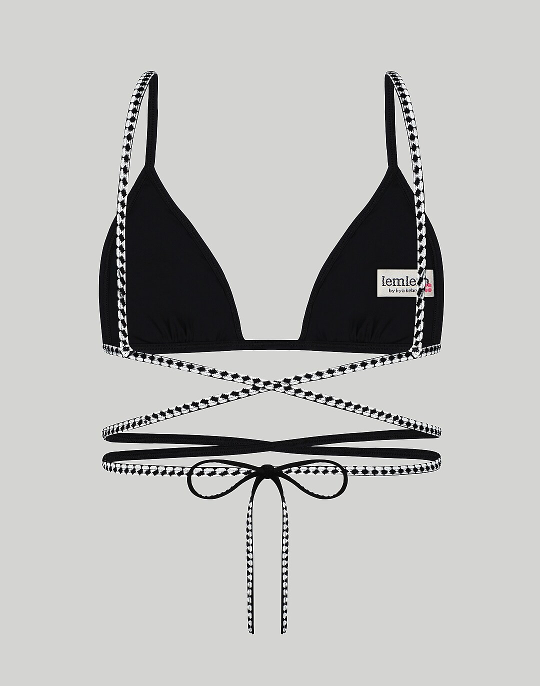 lemlem Lena Wrap Triangle Bikini Top | Madewell