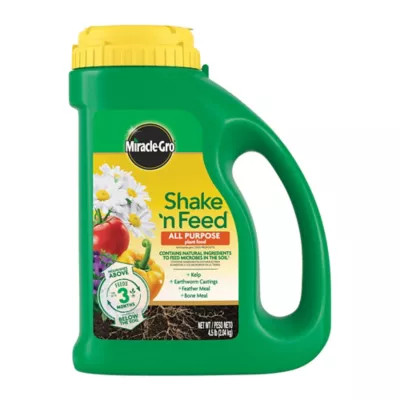 Miracle-Gro 4.5 lb. 180 sq. ft. Shake 'N Feed All-Purpose Plant Food | Tractor Supply