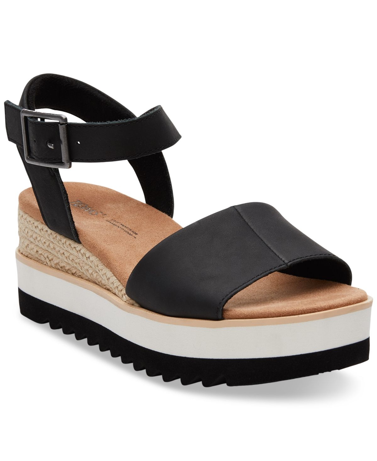 Toms Women's Diana Flatform Wedge Sandals Women's Shoes | Macys (US)