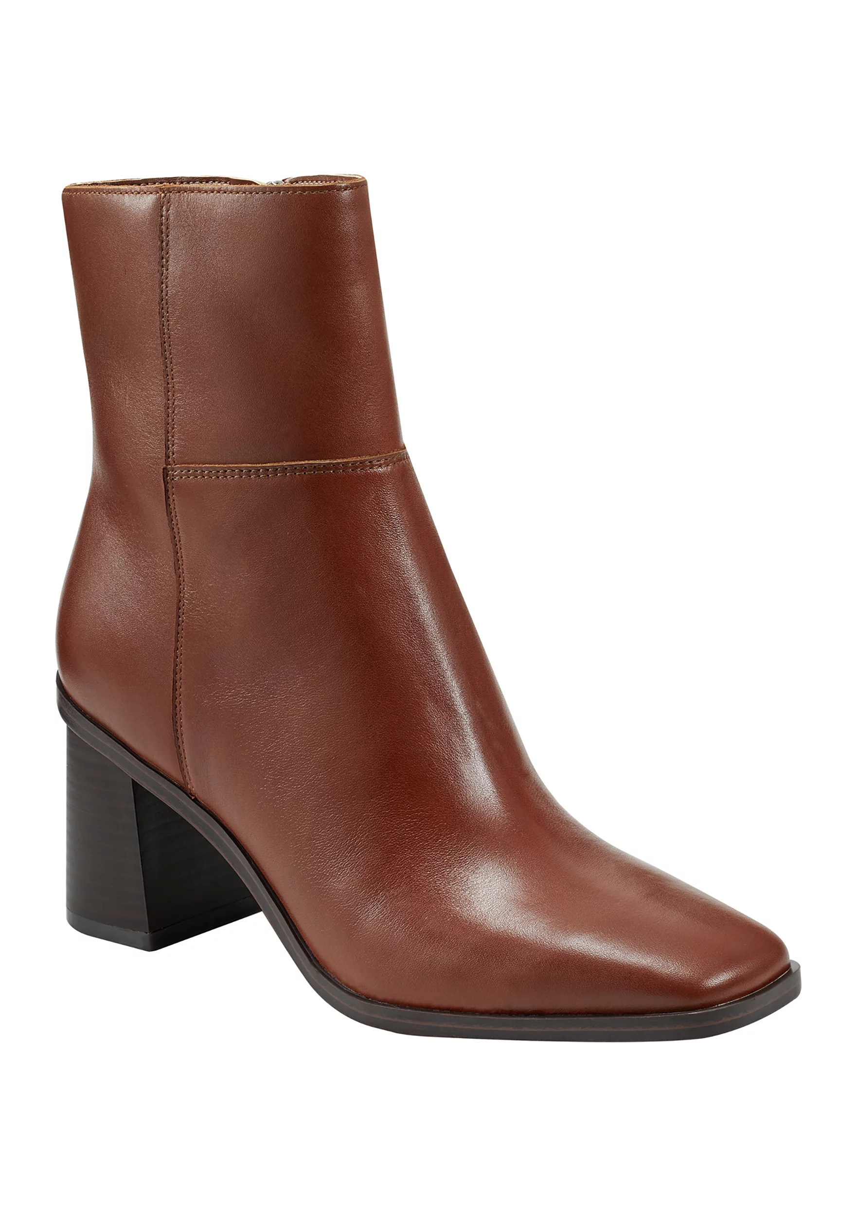 Dairey Square Toe Block Heel Dress Booties | Belk