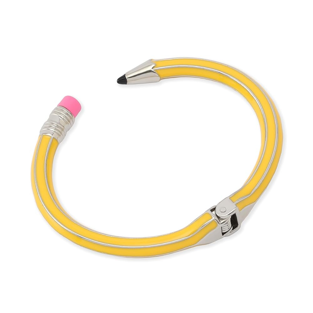 Betsey Johnson Women's Straight A's Pencil Cuff Bracelet | Amazon (US)