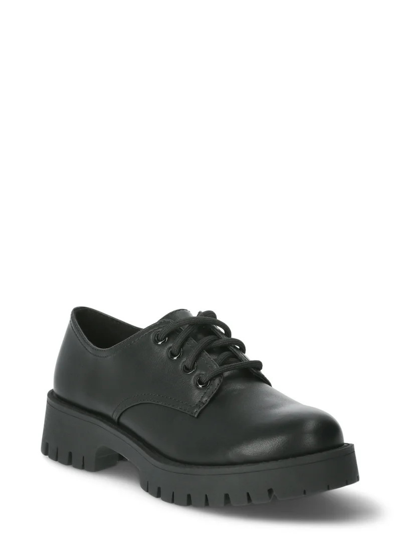 No Boundaries Women's Lug Sole Oxford Shoes | Walmart (US)