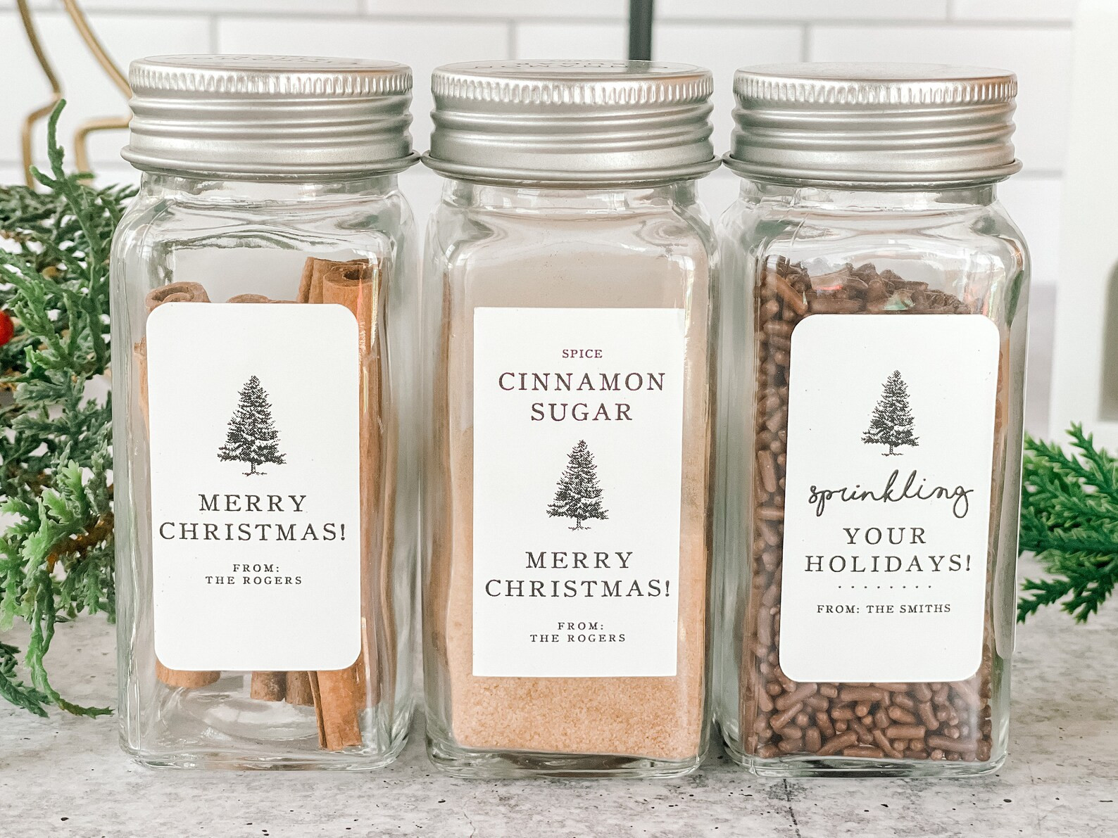 Spice Labels / Sprinkle Labels / Slender / Minimal Spice | Etsy | Etsy (US)