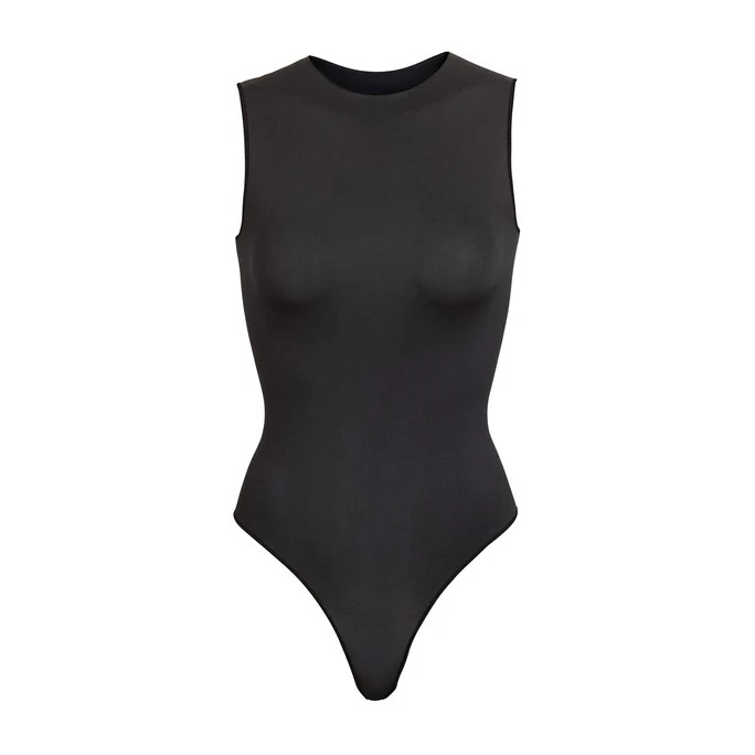 ESSENTIAL CREW NECK SLEEVELESS BODYSUIT | SKIMS (US)
