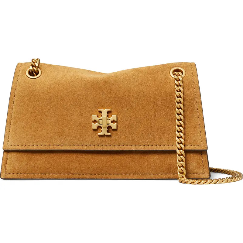 Tory Burch Mini Kira Turnlock Convertible Crossbody Bag in Dark Cocoa at Nordstrom | Nordstrom