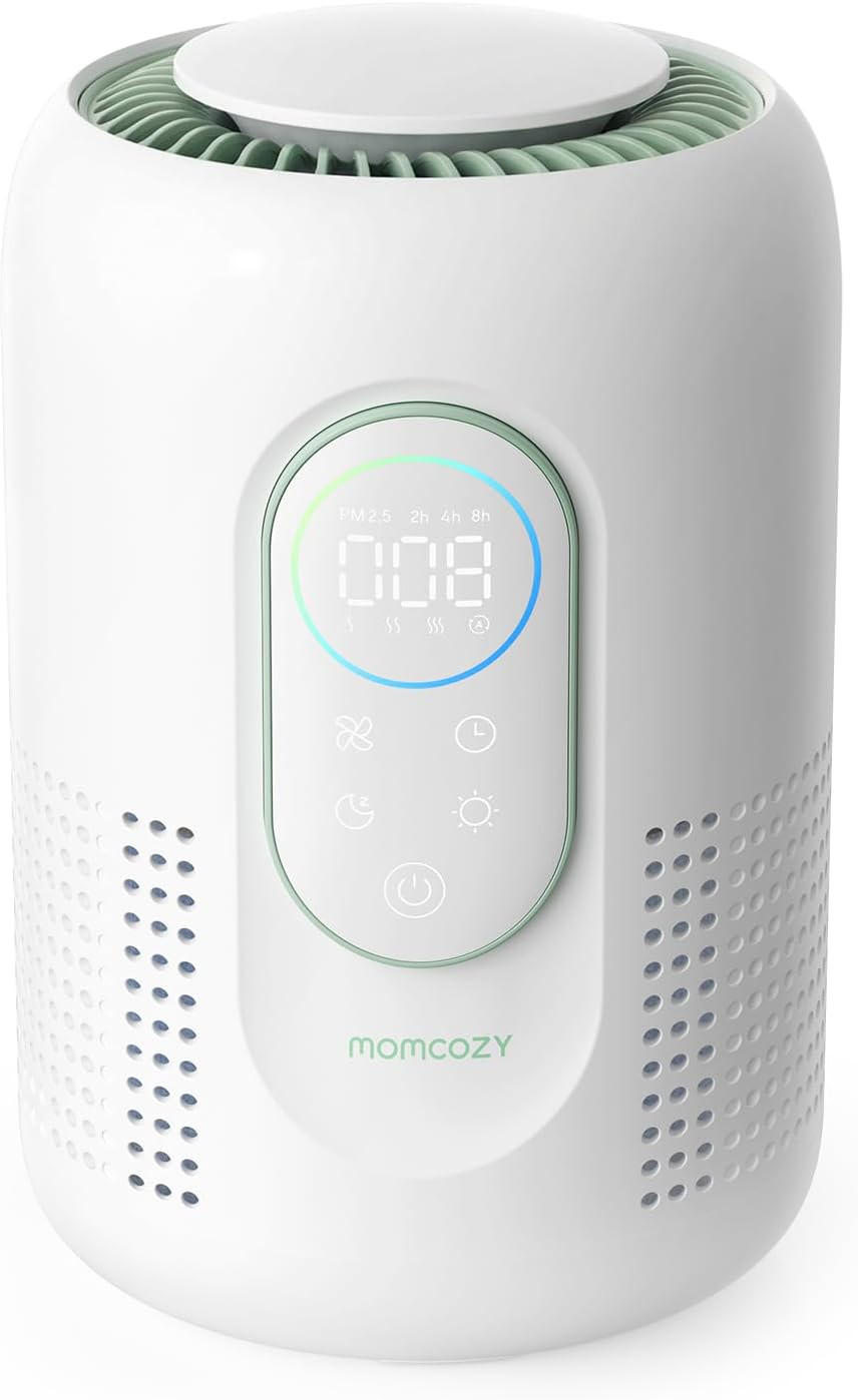 Momcozy Air Purifier for Home Bedroom Nursery, 4-in-1 Filter Baby Purifier with H13 HEPA & Carbon... | Amazon (US)