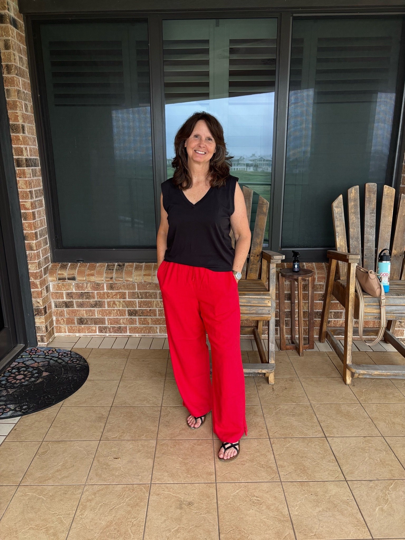How cute is my mama?! Linked her exact top from Marine Layer & @Target linen pants (run loose). Her tank is nearly sold out so linked 2 similar options too!

#LTKSaleAlert #LTKmomlife #LTKootd