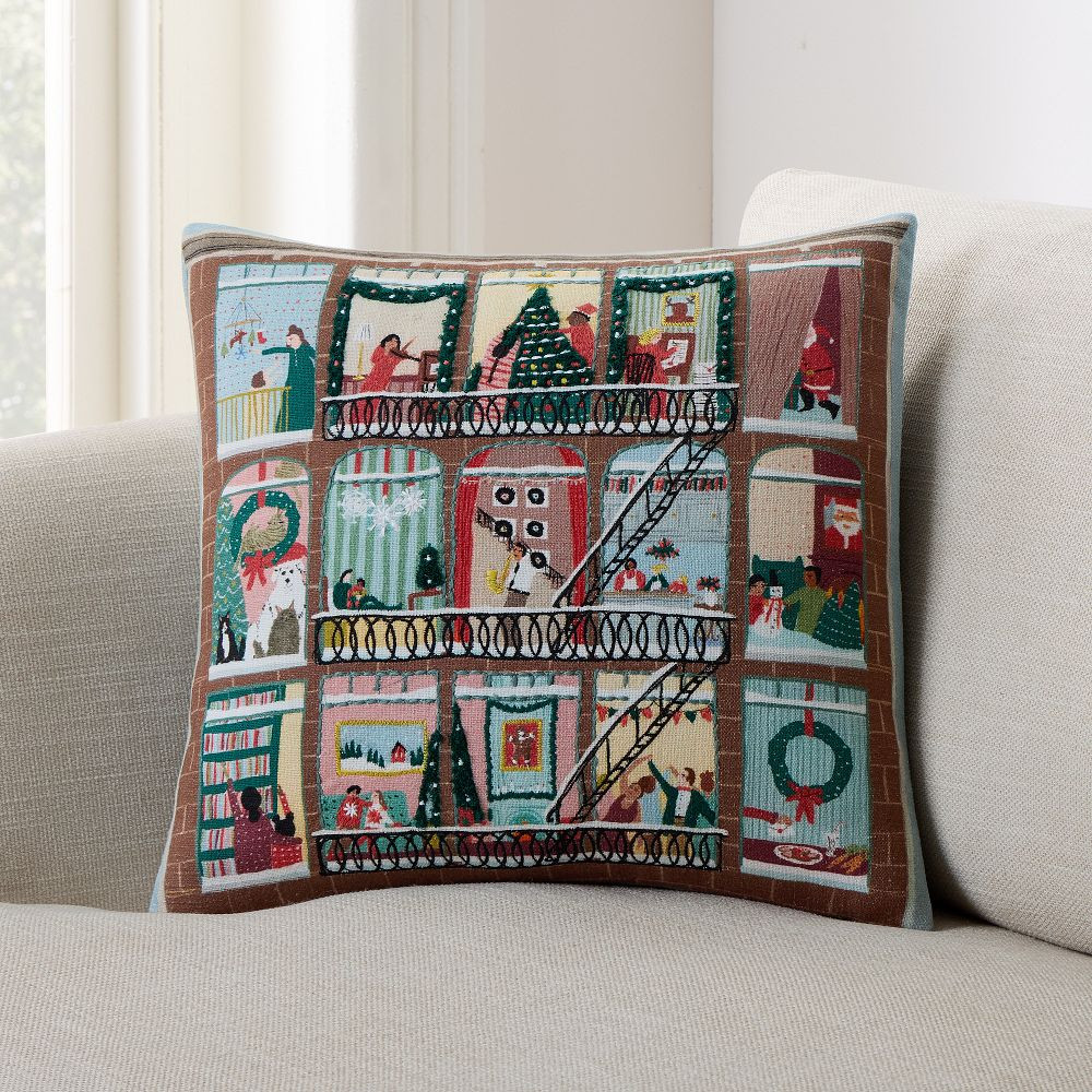 Nicole Cicak Home for the Holidays Pillow Cover | West Elm (US)