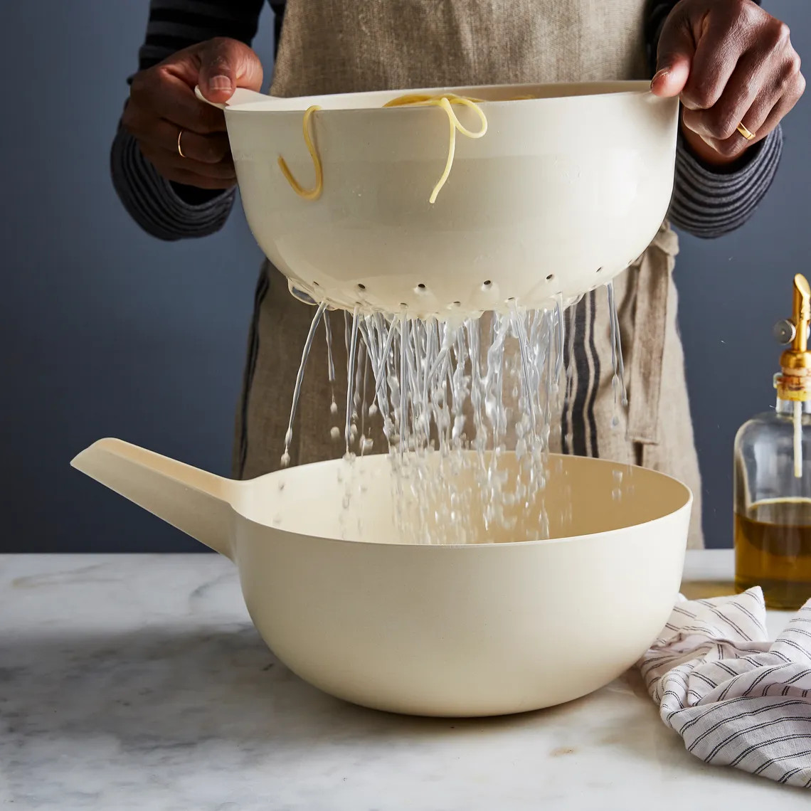 Ekobo Recycled Bamboo Colander & Pour Bowl Set | Food52