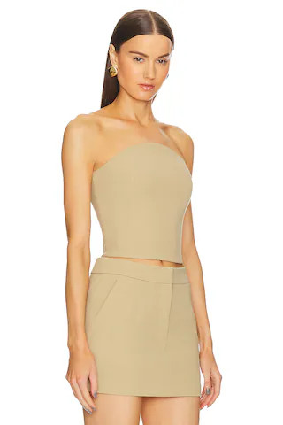 SANS FAFF Half Moon Corset in Camel from Revolve.com | Revolve Clothing (Global)