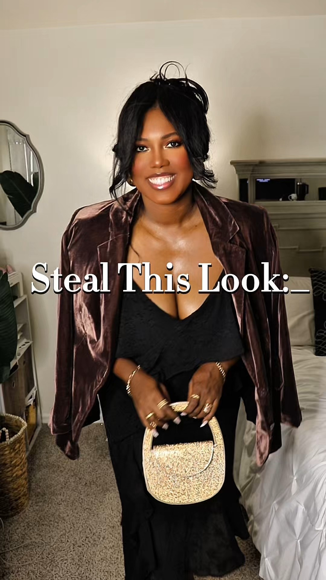 Easy & Chic NYE Outfit Idea #NYEoutfit #GRWM #HolidayStyle #OutfitInspiration
#LittleBlackDress

#LTKHoliday #LTKFindsUnder100