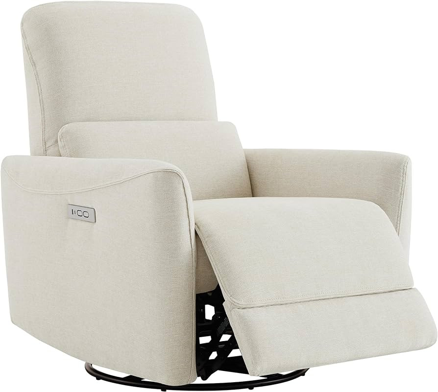 CHITA Power Recliner Chair Swivel Glider, FSC Certified Upholstered Living Room Nursery Reclining... | Amazon (US)