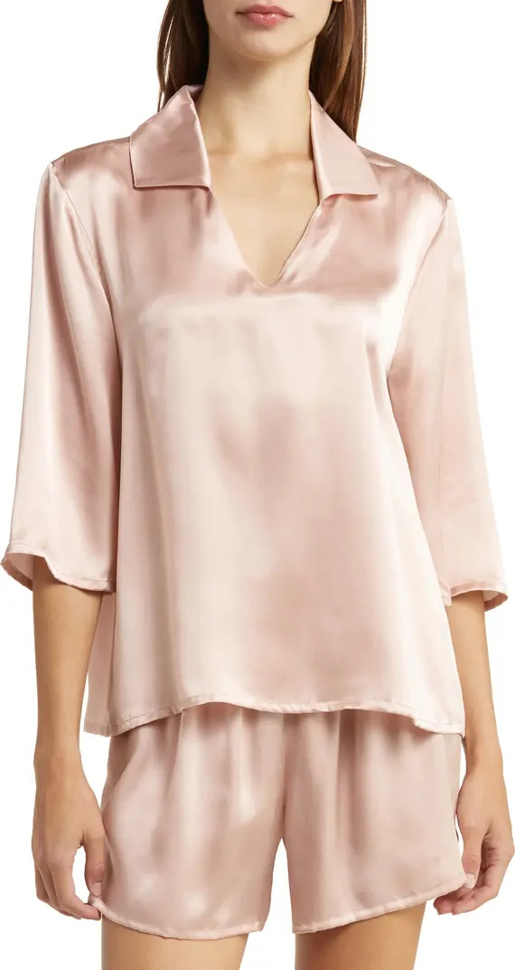 Washable Silk Short Pajamas | Nordstrom