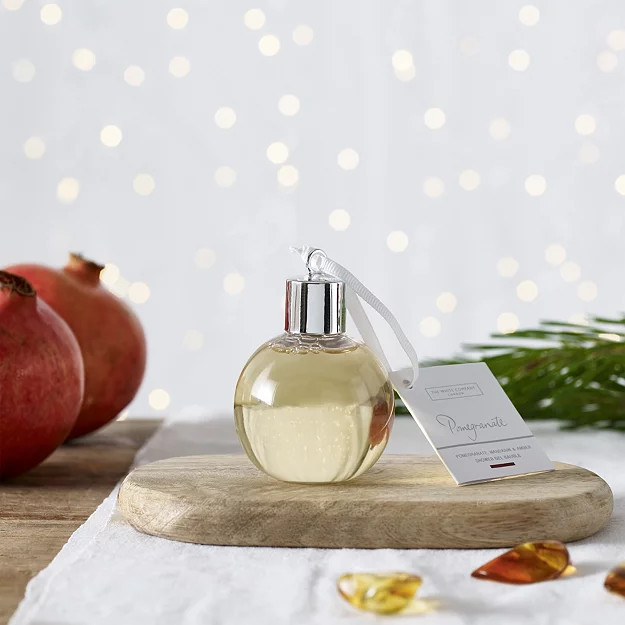 Pomegranate Shower Gel Bauble | The White Company (UK)