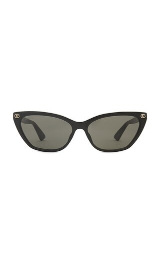 Gucci Cat Eye Sunglasses in Black. | Revolve Clothing (Global)
