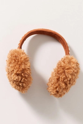 Violet & Brooks Studded Faux Fur Earmuffs | Anthropologie (US)