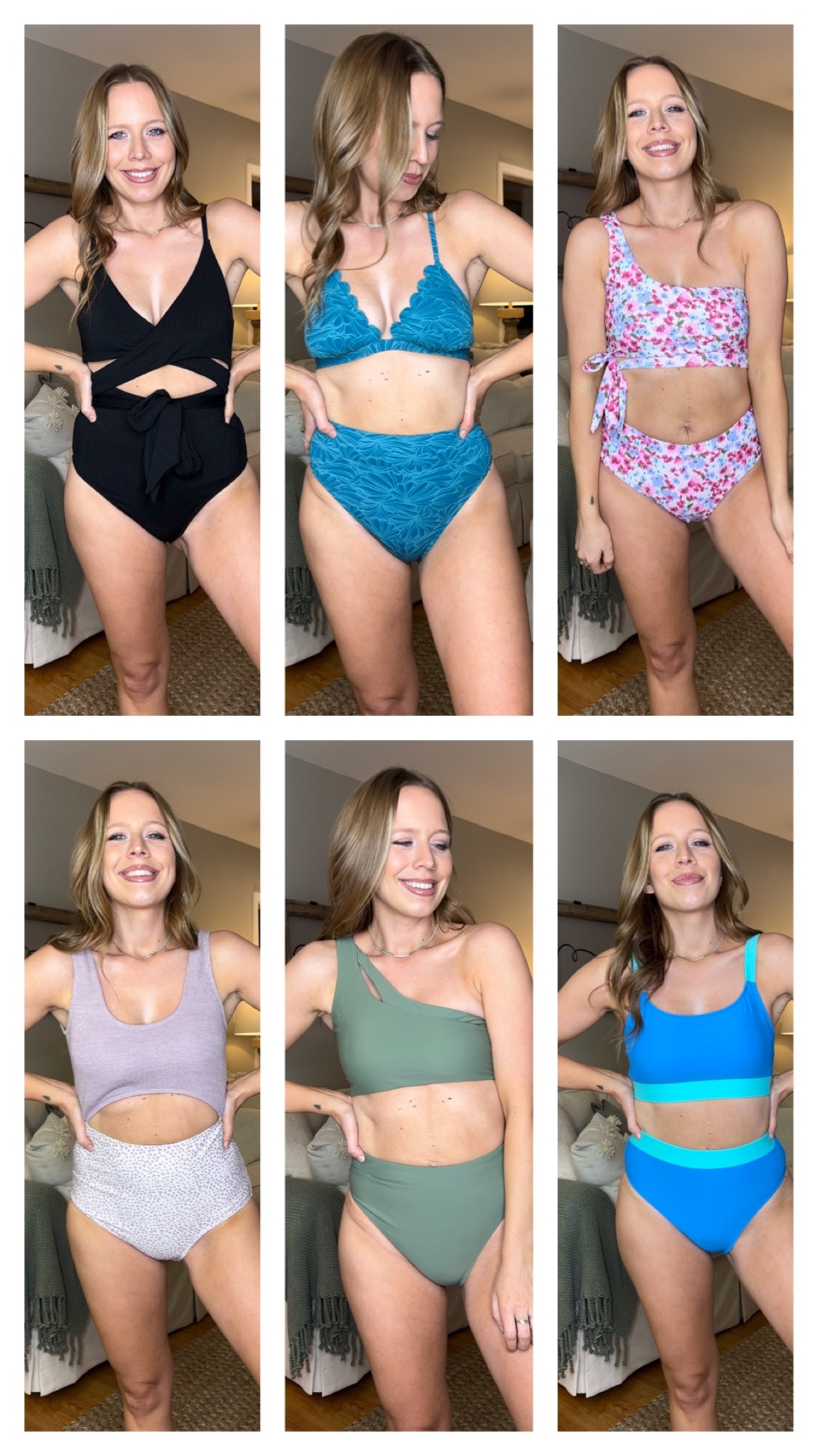Amazon swim haul! High waisted bottoms or one piece options😘

#LTKunder50 #LTKunder100 #LTKstyletip