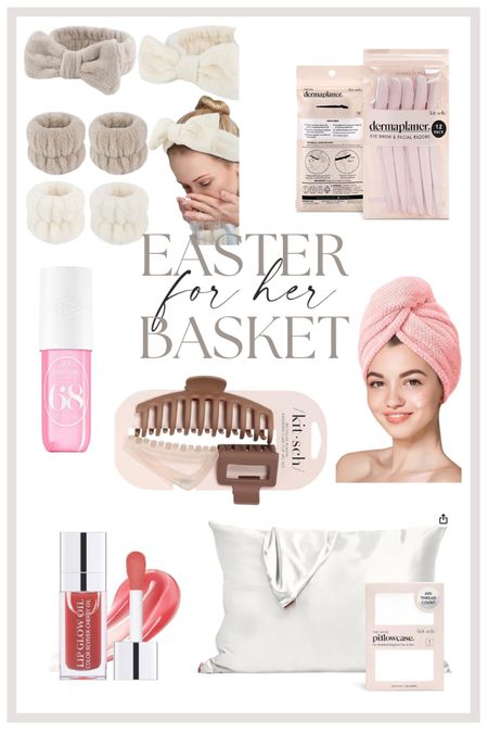 College daughter or teen? These are great Easter basket ideas for your favorite girlie girl.
The wrist bands for face washing are a game changer and the silk pillowcase is one of my favorites!

#LTKSeasonal #LTKbeauty #LTKfindsunder50