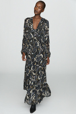 Sheer Chiffon Maxi Dress | Anthropologie (US)