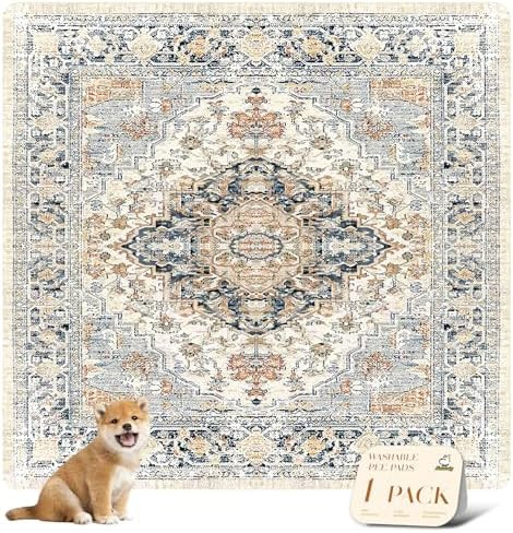 nunubaby Washable Pee Pads for Dogs, Stylish, Non-Slip and Leak-Proof Pee Pads. Reusable Potty Pa... | Amazon (US)