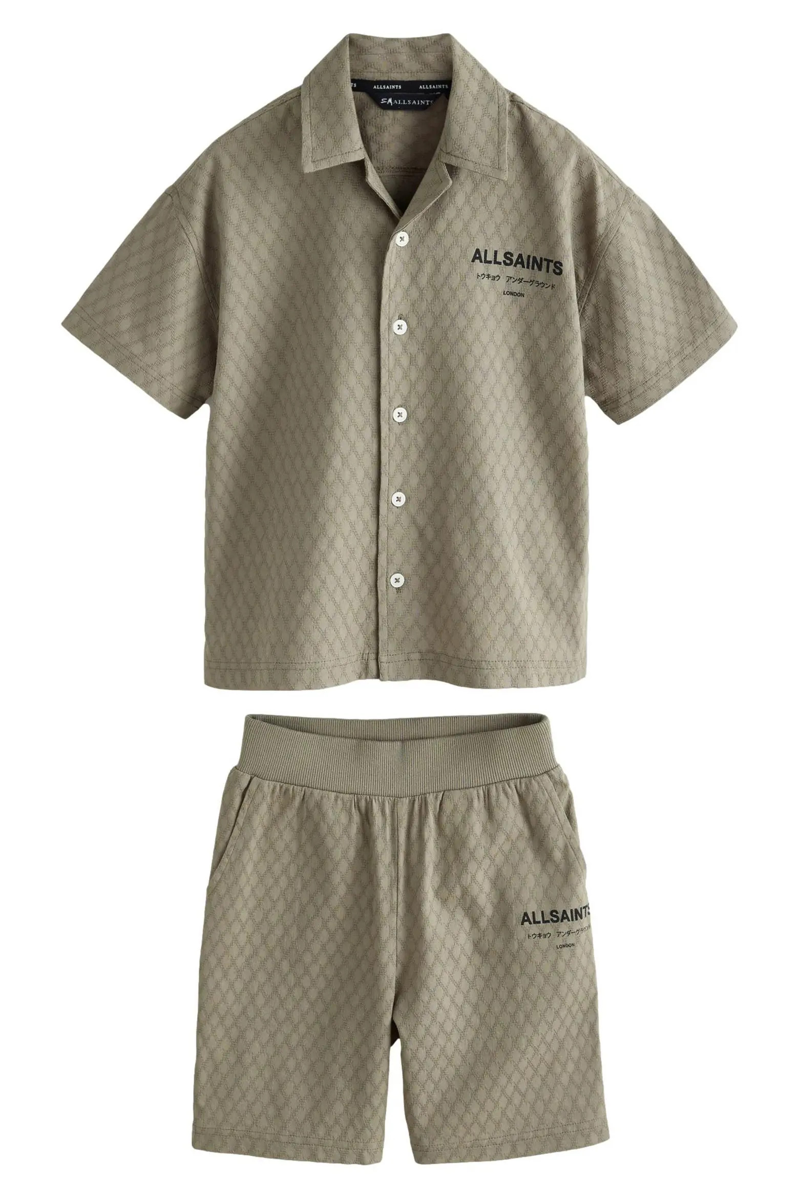 smALLSAINTS Kids' smALLSAINTS Underground 2-Piece Shirt & Shorts Set (Men) | Nordstrom | Nordstrom