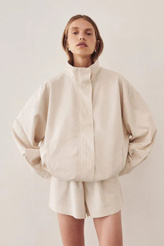 RORY IVORY LIGHTWEIGHT TRACK JACKET | DISSH