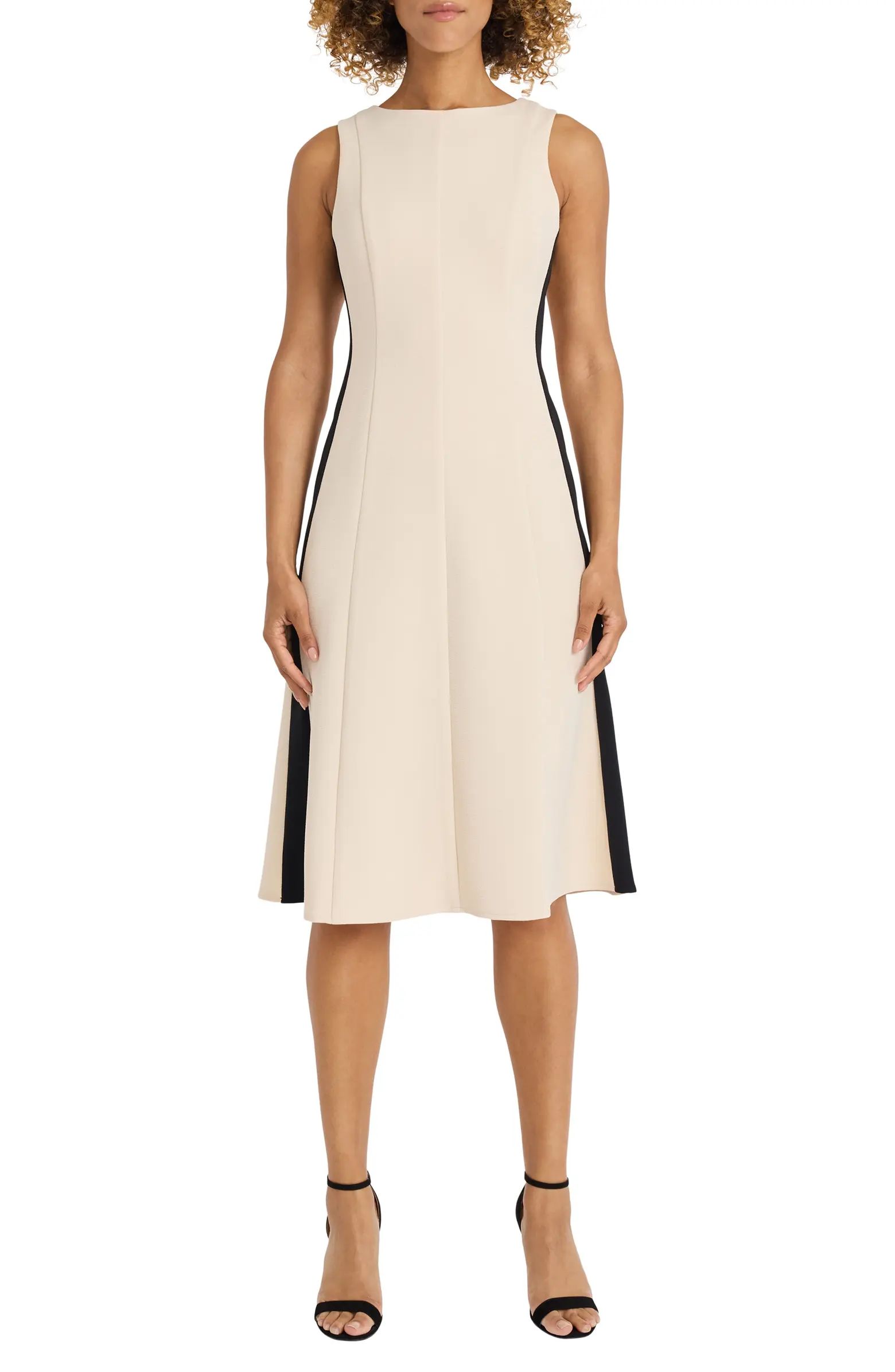 Maggy London Stripe Bateau Neck Sheath Dress | Nordstrom | Nordstrom