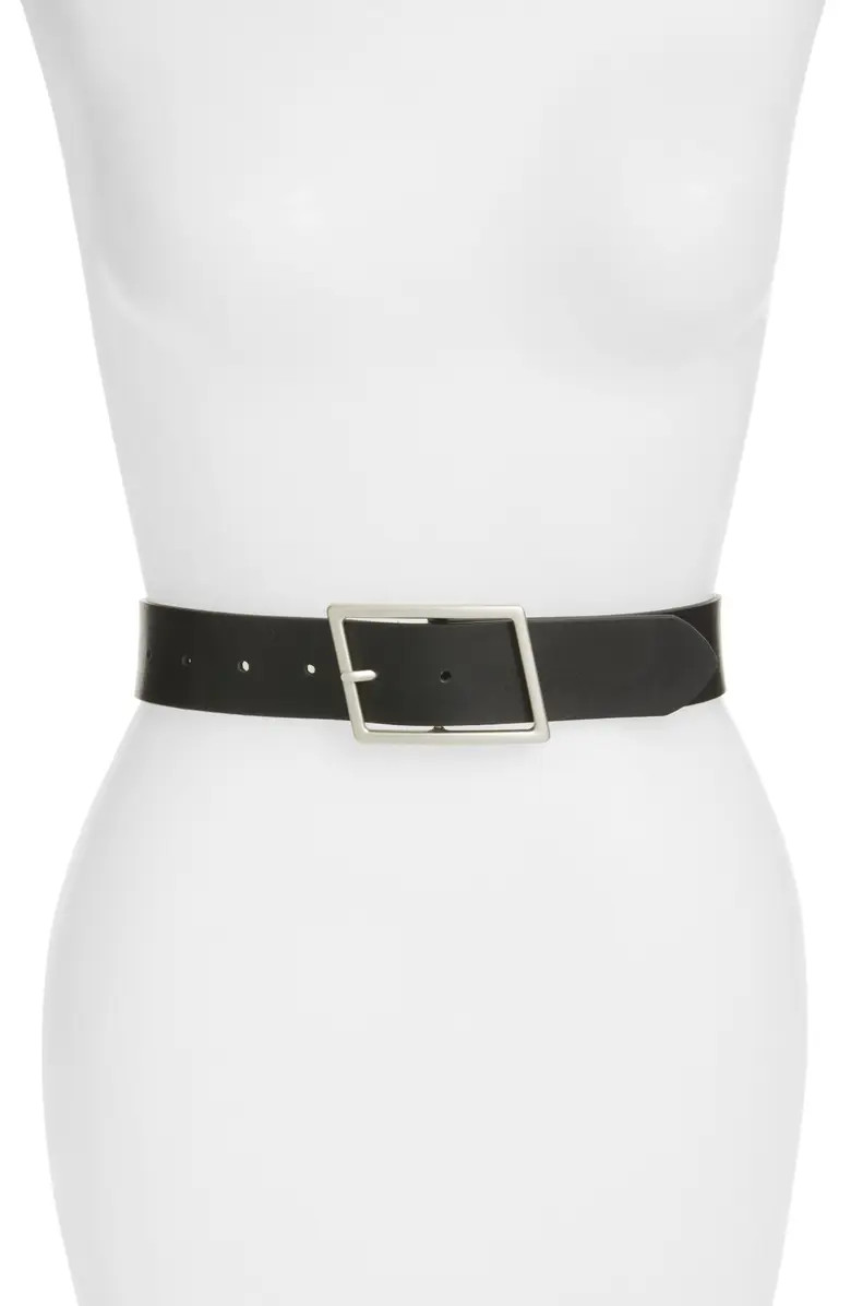 Treasure & Bond Angular Leather Belt | Nordstrom | Nordstrom