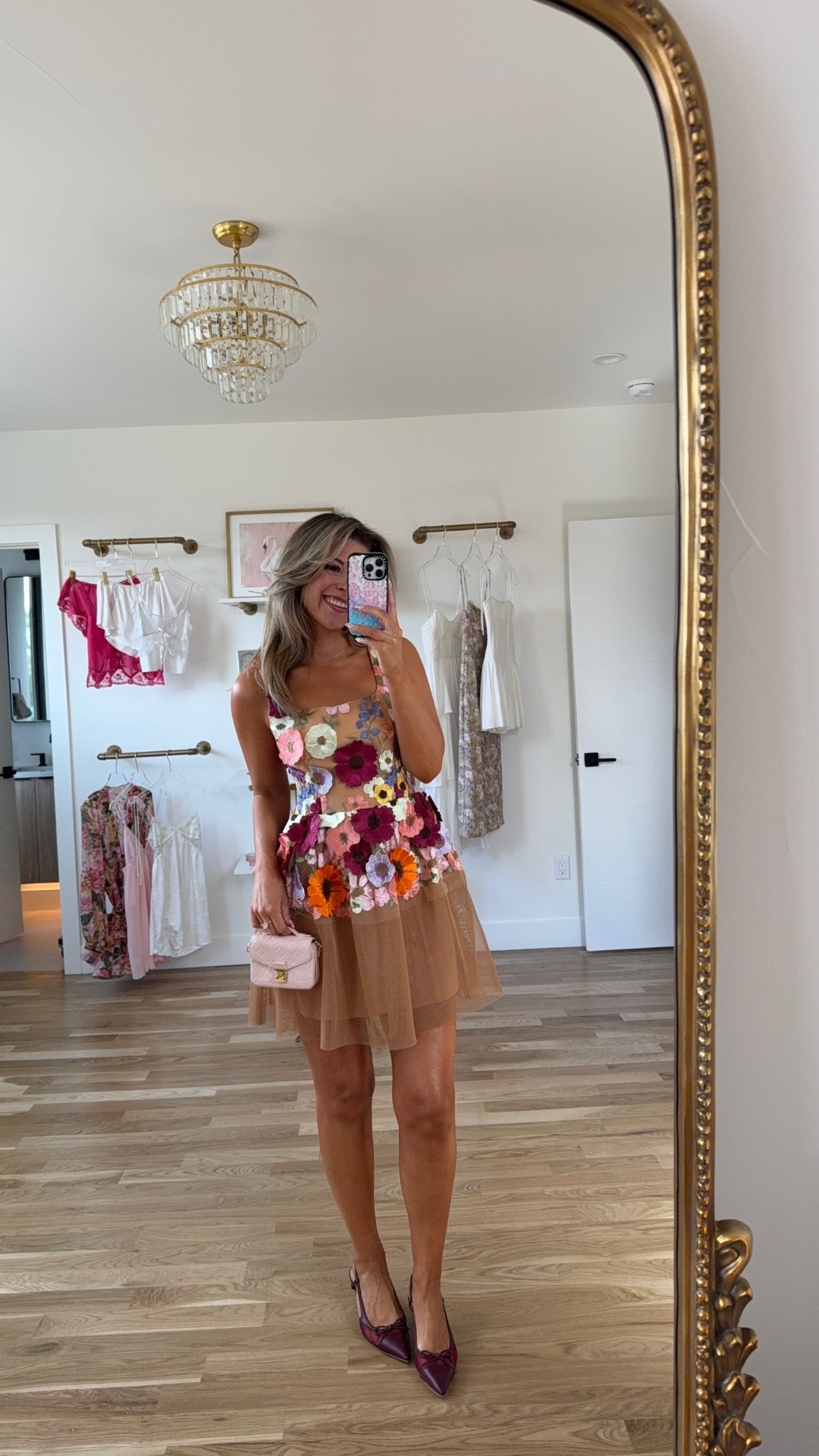 Floral tulle midi wedding guest dresses spring formal event dress special event dress 

Wearing my usual small

Confete code: thanksemerson15

#LTKWedding #LTKParties #LTKSeasonal