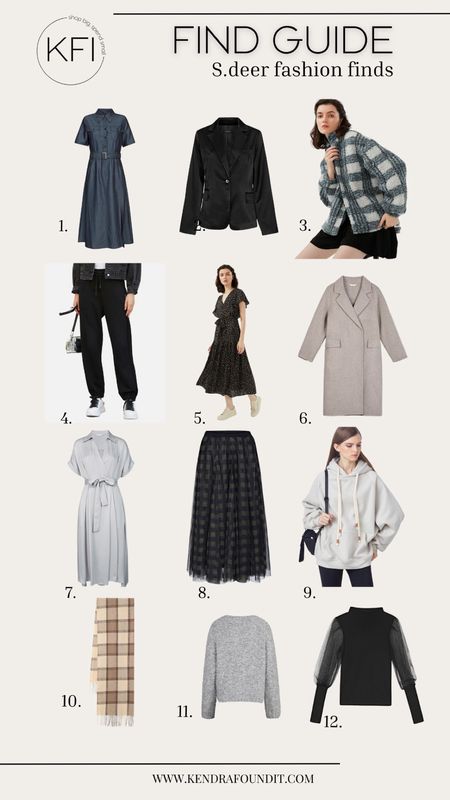 Fresh fashion finds! I’ve got some @sdeer_concept looks AND a discount code to help you dress on a budget. 👏🏻

I made 5 outfits with five items (a plaid sherpa jacket, the most luxurious joggers, a retro denim dress, a floral dress, and a satin blazer) AND you can get up to 35% off all of it by using my discount codes below.

Discount code: 
Kendra35 35% off entire order (min purchase of $299)
Kendra25 25% off entire order. (min purchase of $199)
Kendra20 20% off entire order. (min purchase of $99)

I wore the floral dress to a Christmas party this past weekend and I got so many compliments on it.  I also found an affordable dress coat, a tulle skirt, a plaid scarf and so much more.

#sdeerpartner #sdeer #sdeerconcept #budgetfashion #minimalist #outfitideas #outfit #dress #sale #sherpa #party #midsize #budget Budget fashion. Affordable fashion. Minimalist outfit ideas. Easy outfits. Christmas party outfit ideas. Holiday outfit ideas. Everyday outfit inspo. How to style joggers. Holiday party dresses. Easy outfits.chic style. Classic outfit ideas. Winter outfit ideas. Capsule wardrobe. How to style a dress. Midsize fashion. 

#LTKparties #LTKmidsize #LTKstyletip