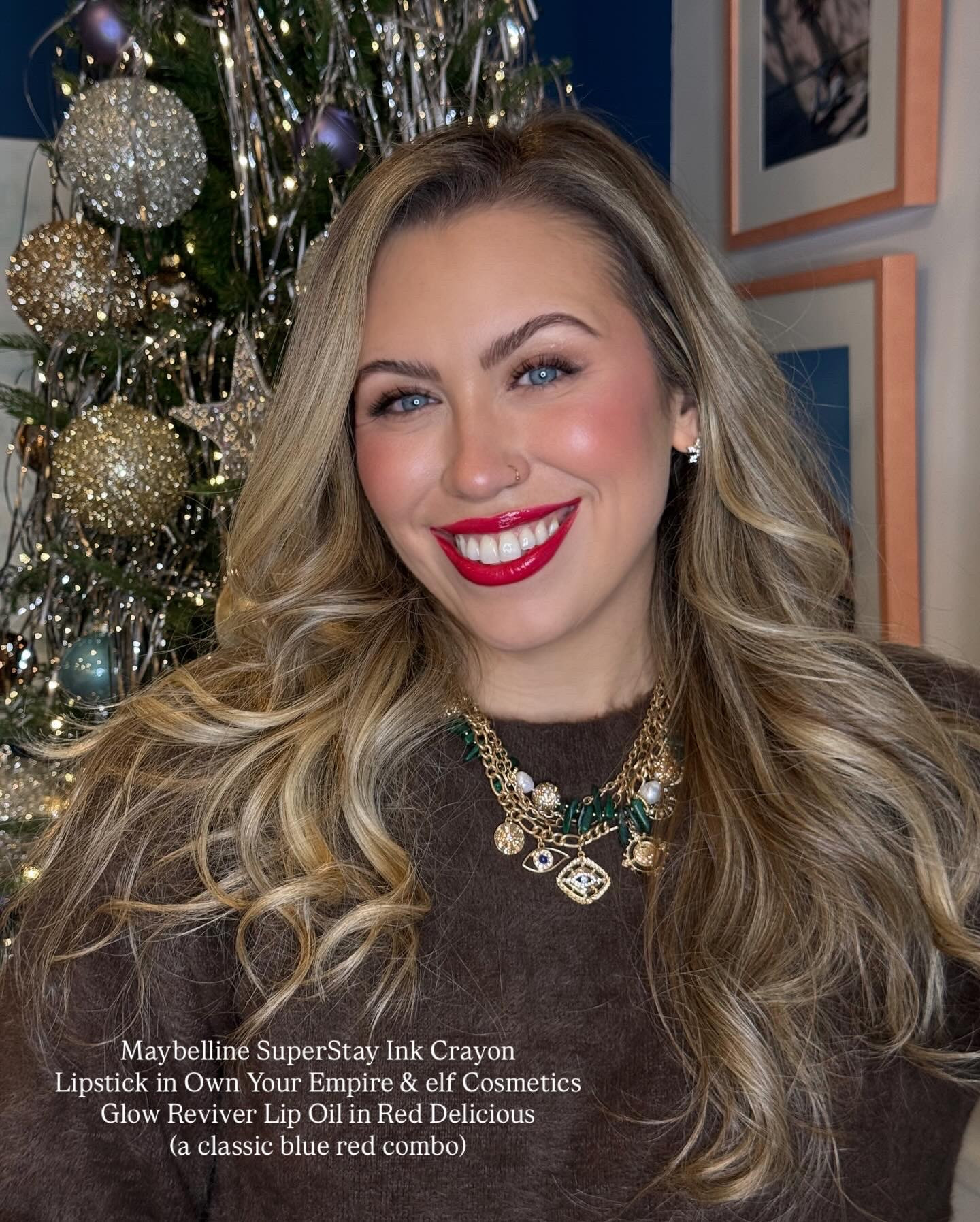 It may be too late to shop for a new holiday outfit, but it’s not too late to try a new lipstick for Christmas Eve or Christmas Day 💄✨ If you need a last-minute holiday beauty upgrade, hit up the drugstore and try one of my go-to holiday lipstick combinations (the same ones I recommend to all of my friends.) These are flattering, comfortable, and actually wearable (no dry, crusty formulas here). Whether you love a classic neutral, a festive red, or something a little more daring, I guarantee one of these drugstore lipsticks will be perfect for you. Save this post for holiday glam inspo 🎄 #drugstorelipstick #holidaymakeup #christmasbeauty #affordablebeauty #over30makeup drugstore lipstick, holiday lipstick, lipstick for mature lips 

 #LTKHoliday #LTKFindsUnder50 #LTKBeauty