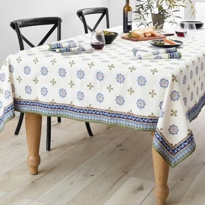 Sicily Verdi Tablecloth | Williams-Sonoma