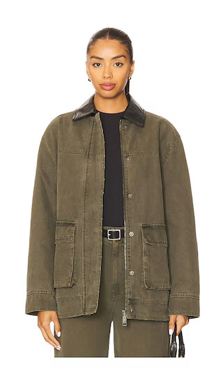 Sean Jacket in Army Green | Revolve Clothing (Global)