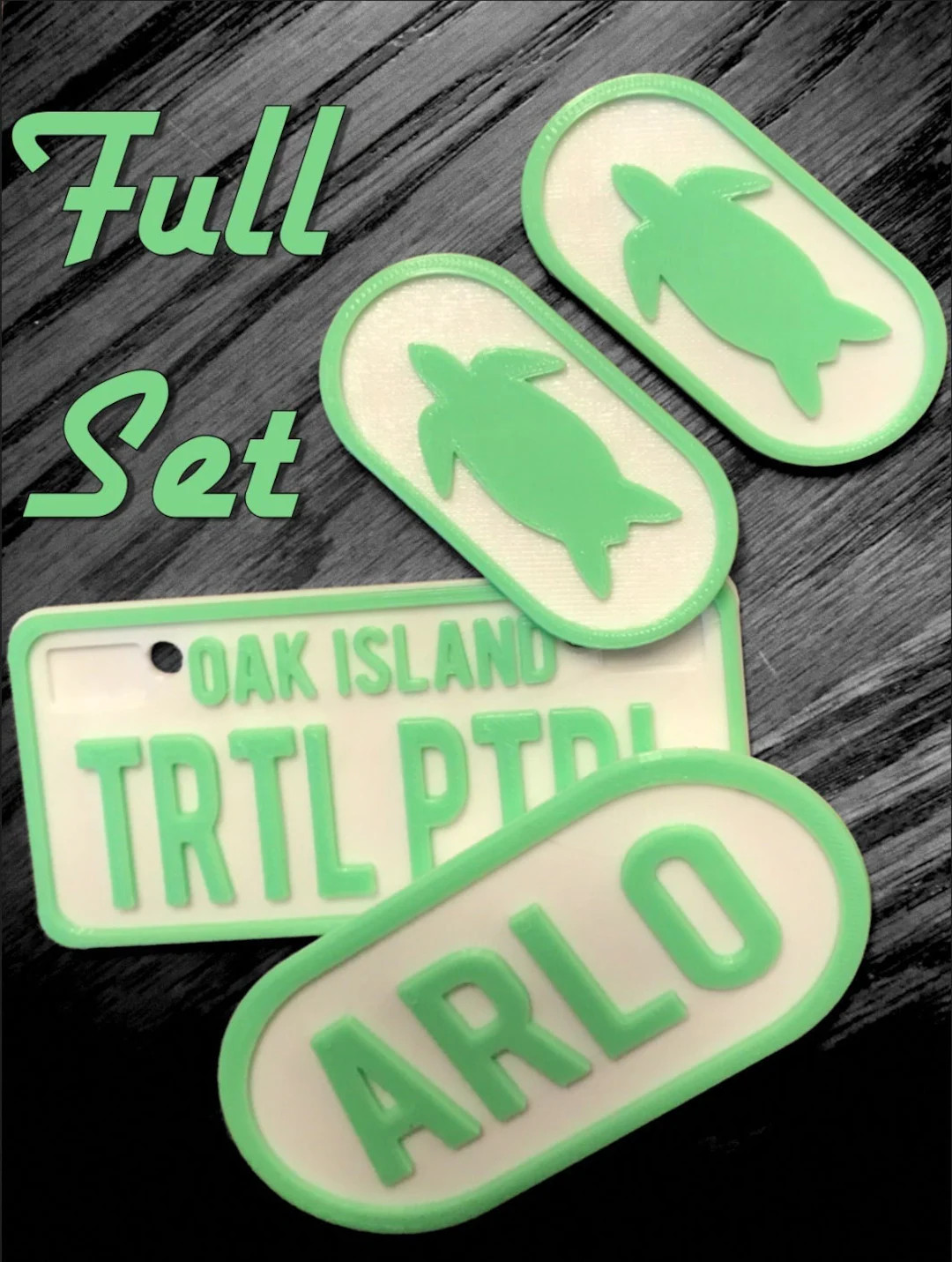 Full Set LICENSE PLATE set for coupes. Front, back, and both sides. | Etsy (US)