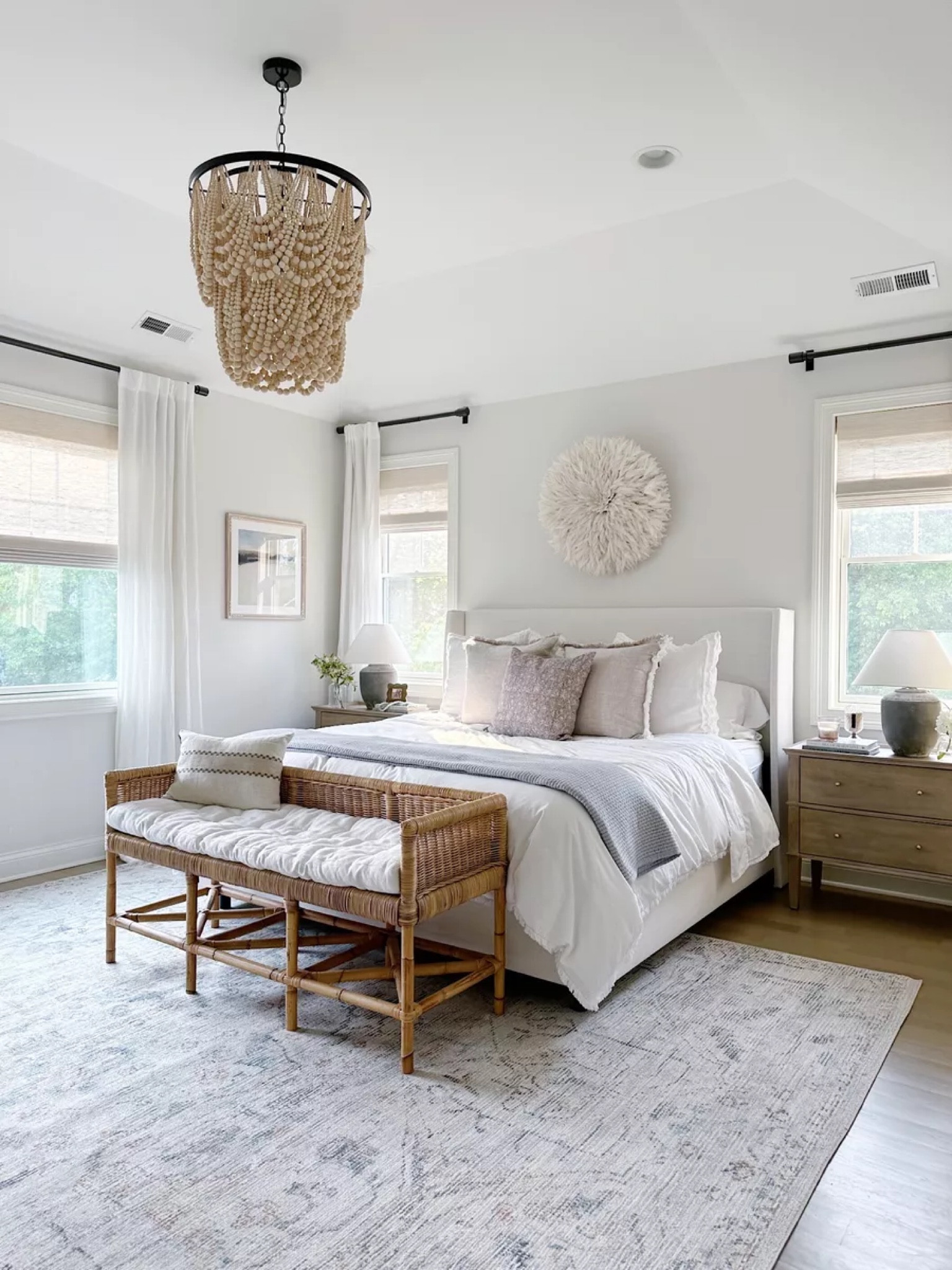 Master bedroom inspo, master bedroom decor,  master bedroom furniture, neutral bedroom, neutral master bedroom, master bedroom bedding, master bedroom rug, master bedroom ideas, end of bed bench, bedroom chandelier, bedroom lighting, bedroom light fixture, coastal bedroom, modern coastal bedroom, transitional bedroom, king bed frame, king size bedroom, primary bedroom, nightstand decor, nightstand styling, bedside tables, king bedspread, above bed decor, bedroom design, bedroom curtains, bedroom lamps, bedroom inspiration, (8/14)

#LTKhome #LTKstyletip #LTKFind