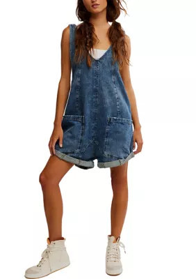 Free People Women's High Roller Shortall, Medium | Belk